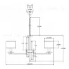 Люстра подвесная Moderli V2643-8P Trio 8*E14*60W УТ000021578 - 3