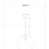 Подвесной светильник Moderli V2240-P Aurora 1*E27*60W УТ000017247 - 6