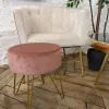 Кресло Шале велюр бежевый УТ000005599 - 4