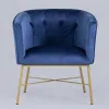 Кресло Шале велюр синий УТ000005600 - 7