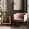 Кресло Шале велюр розовый УТ000005602 - 2