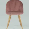 Стул Лион Страйпс велюр розовый УТ000004869 - 7