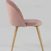 Стул Лион Страйпс велюр розовый УТ000004869 - 6
