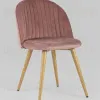 Стул Лион Страйпс велюр розовый УТ000004869 - 1