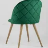 Стул Лион велюр с ромбами зеленый УТ000003338 - 7