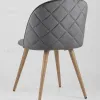 Стул Лион велюр с ромбами серый УТ000003340 - 8