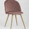 Стул Лион велюр с ромбами розовый УТ000003339 - 2