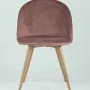 Стул Лион велюр с ромбами розовый УТ000003339 - 8