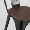 Стул TOLIX WOOD черный глянцевый УТ000000942 - 9