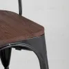 Стул TOLIX WOOD черный глянцевый УТ000000942 - 10