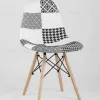 Стул Eames DSW пэчворк черно-белый УТ000002351 - 1