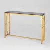 Консоль БРУКЛИН 115*30 золото стекло smoke УТ000001496 - 2