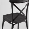 Стул Кроссбэк пластиковый черный УТ000001849 - 8