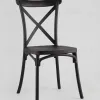 Стул Кроссбэк пластиковый черный УТ000001849 - 1