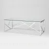 Журнальный стол 120*60 АРТ ДЕКО серебро УТ000000890 - 2