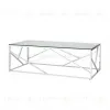 Журнальный стол 120*60 АРТ ДЕКО серебро УТ000000890 - 1