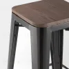 Стул барный TOLIX WOOD черный глянцевый УТ000001194 - 6