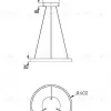 Подвесной светильник Maytoni MOD058PL-L22WK MOD058PL-L22WK - 4
