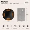 Светильник для ступеней Maytoni O036-L3B3K O036-L3B3K - 17