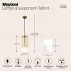 Подвесной светильник Maytoni P362PL-01G P362PL-01G - 10