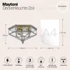 Накладной светильник Maytoni H356-CL-03-BZ H356-CL-03-BZ - 18