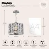 Подвесная люстра Maytoni MOD184-PL-01-CH MOD184-PL-01-CH - 9