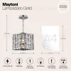 Подвесная люстра Maytoni MOD184-PL-01-CH MOD184-PL-01-CH - 16