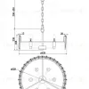 Подвесная люстра Maytoni MOD043PL-06CH MOD043PL-06CH - 14