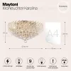 Накладная люстра Maytoni DIA120-09-G DIA120-09-G - 17
