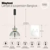 Подвесной светильник Maytoni MOD185PL-L11B3K2 MOD185PL-L11B3K2 - 4