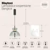 Подвесной светильник Maytoni MOD185PL-L11B3K2 MOD185PL-L11B3K2 - 3