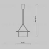 Подвесной светильник Maytoni MOD280PL-L23B3K MOD280PL-L23B3K - 9