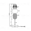 Настольная лампа Maytoni MOD267TL-L28CH3K MOD267TL-L28CH3K - 5