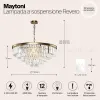 Каскадная люстра Maytoni MOD085PL-12BS MOD085PL-12BS - 6