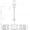 Подвесная люстра Maytoni H009PL-08G H009PL-08G - 7