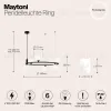 Подвесная люстра Maytoni MOD013PL-06B MOD013PL-06B - 7