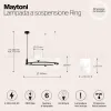 Подвесная люстра Maytoni MOD013PL-06B MOD013PL-06B - 3
