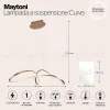 Подвесной светильник Maytoni MOD156PL-L52G4K MOD156PL-L52G4K - 18