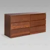 S01767 Варма Прайм 6Д комод 160x77x48 шпон ясень, коричневый S01767 - 1