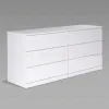 S01743 Варма Прайм 6Д комод 160x77x48, белый S01743 - 1