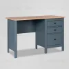 2.08.06.160.16 САГА стол письменный 120х56 темно-бирюзовый/ясень 2.08.06.160.16 - 1