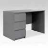 2.03.06.090.4 КАСТОР стол письменный 3 ящика 116х65 RU серый 2.03.06.090.4 - 1