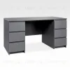 2.03.06.040.4 КАСТОР стол письменный 6 ящиков 151х65 RU серый 2.03.06.040.4 - 1