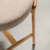 Полубарный стул Granite из бежевого шенилла и ясеня с натуральной отделкой 65 см 301967 - 11