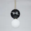  Подвесной светильник Cloyd AUSTA-C P1 / латунь - черн.мрамор (арт.11621)  11621 - 2