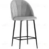 Стул полубарный Логан SN велюр светло-серый УТ000042213 - 1