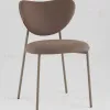 Стул Rina велюр коричневый каркас бежево-серый УТ000042359 - 2