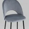 Стул полубарный Меган SN велюр серый УТ000042230 - 8