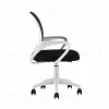 Кресло офисное TopChairs Simple SN черный пластик белый УТ000042082 - 3