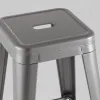 Стул барный TOLIX серебристый матовый KD УТ000042110 - 5